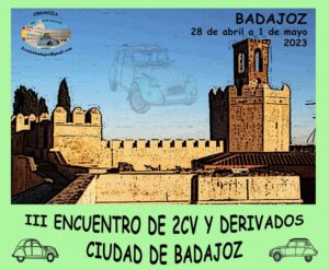 III Encuentro 2cv ciudad de Badajoz @ Plaza Alta, Badajoz